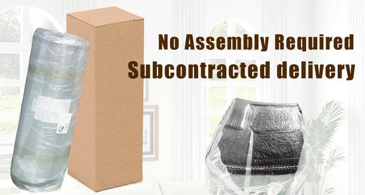 Niccae Ottoman Compressed Sectional Sofa, Modern Minimalist Corduroy Sleeper Couch,Comfy & Space-Efficient for Living Room，(33.07” * 33.07” * 17.13")