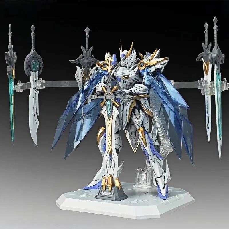 SNAA Knights of The Round Table Model Kit - Percival, Tristan, Achilles, Lancelot Collectible Action Figures with Dual Armor Modes for Fans, Video Games Enthusiasts, 12 Years Above, Science Interests & House Decoration