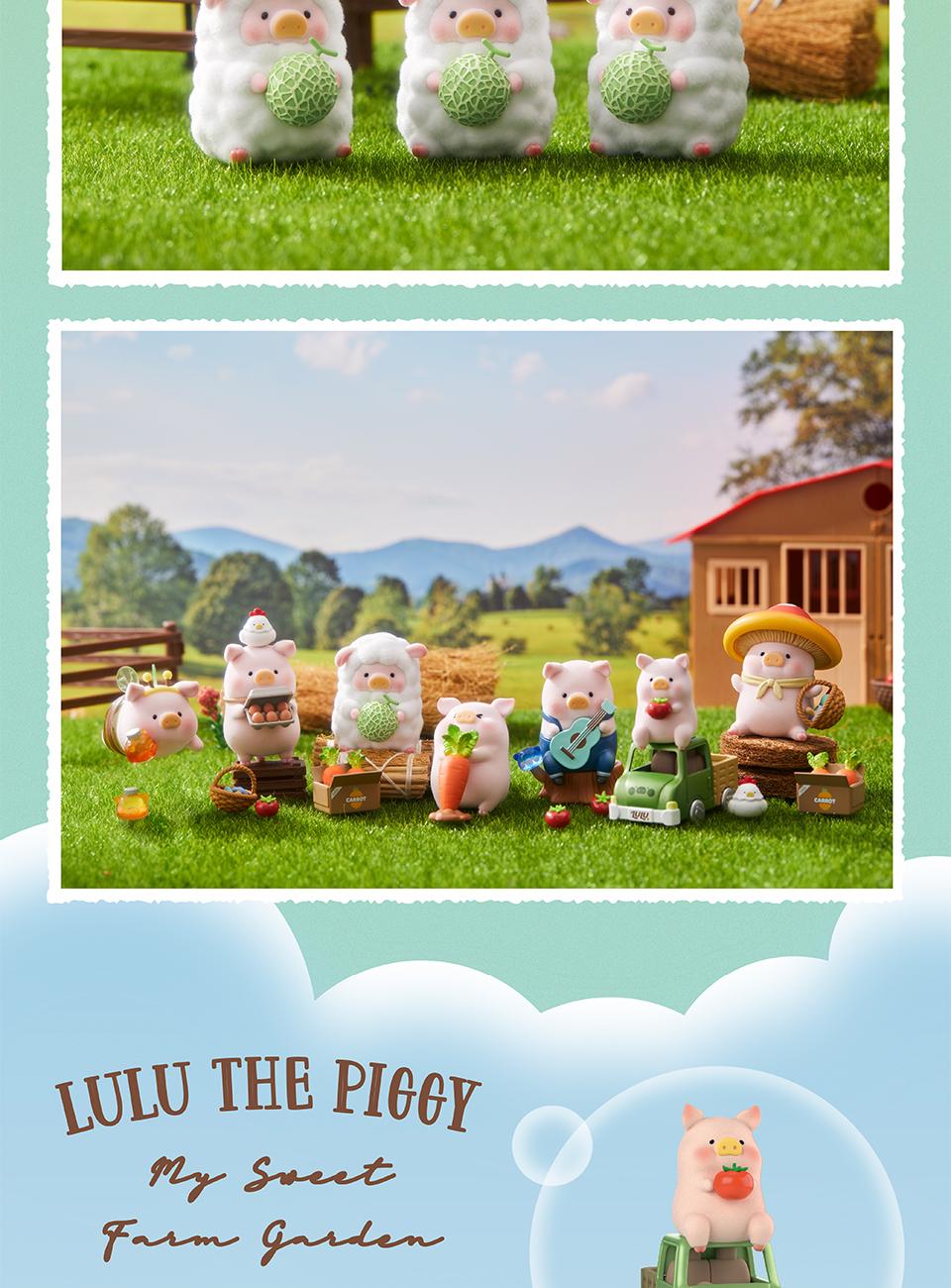52TOYS Lulu The Piggy My Sweet Farm Garden Kawaii Creative Gift Room Decor Desktop Decoration Gift for Birthday Party 52TOYS Lulu The Piggy My Sweet Farm Garden Kawaii Creative Gift Room Decor Desktop Decoration Gift for Birthday Party