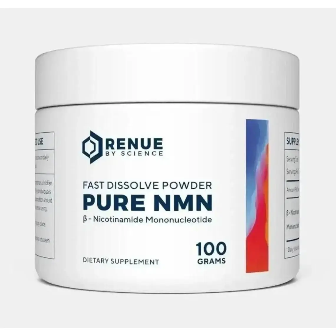 Upgraded versionRenue by Science NMN (Nicotinamide Mononucleotide) Pure Powder Vitamin Supplement, Supports NAD+ Production, Energy, and Mitochondrial Health