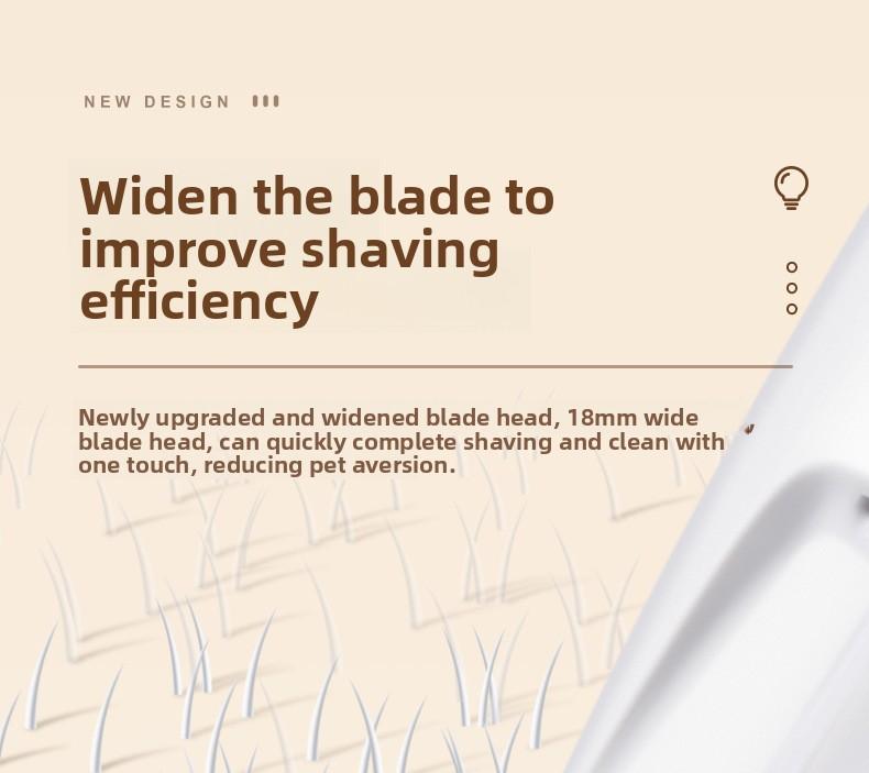 Rechargeable Pet Hair Trimmer Kit, Pet Paw Trimmer, Cordless Quiet Dog Trimmer for Grooming with LED Light, Small Dog Grooming Clippers for Dogs & Cats, Pet Grooming Tool,Waterproof, low noise pet shaver