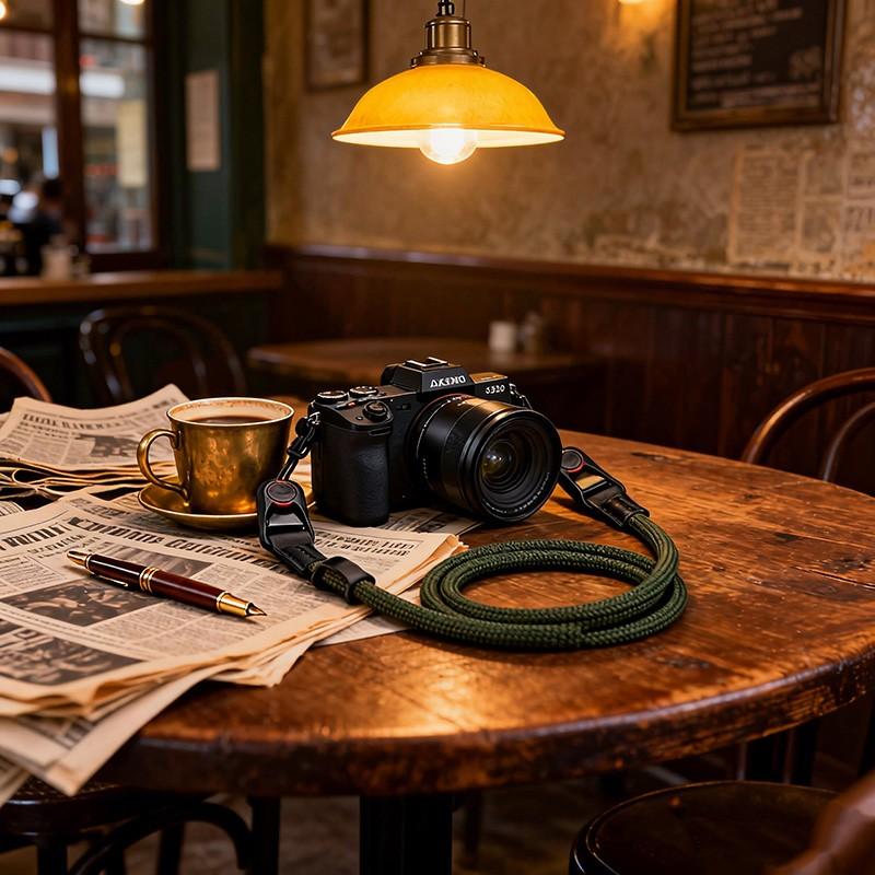 Quick-Release Adjustable Camera Strap Durable Polyamide Climbing Rope for DSLR Mirrorless Cameras For Nikon Canon Sony Fuji