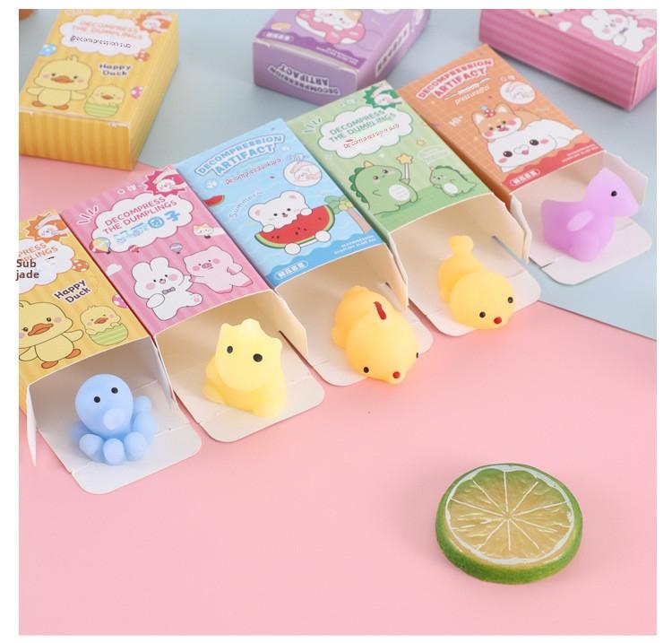 Fun Squishy Toys Blind Box Blind Bag Children's Stress Relief Gift Soft Rubber Decompression Toy Student Small Gift
