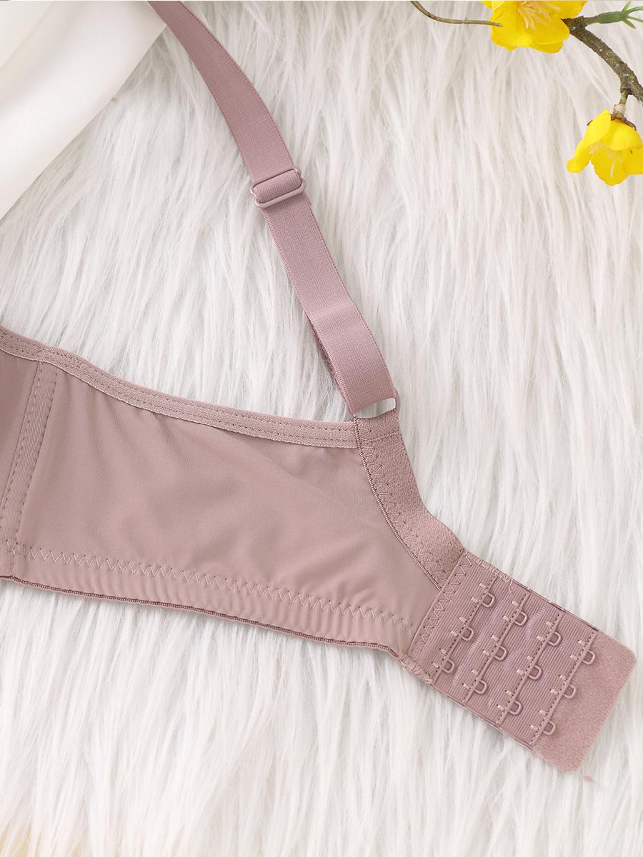 6pcs Ultra-Soft Seamless Push Up Bras - Comfortable Casual AttireSupportive T-shirt Intimates for Women - Versatile Value Set in SimpleStyle