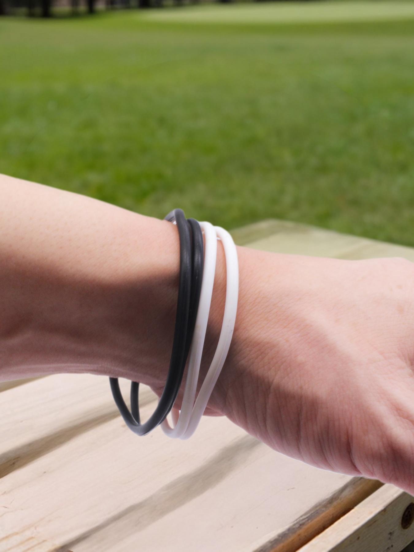 6pcs Small Round Solid Silicone Bracelets, Candy Color Versatile Fashionable Durable Elastic Wristbands, Daily Wear and Gift