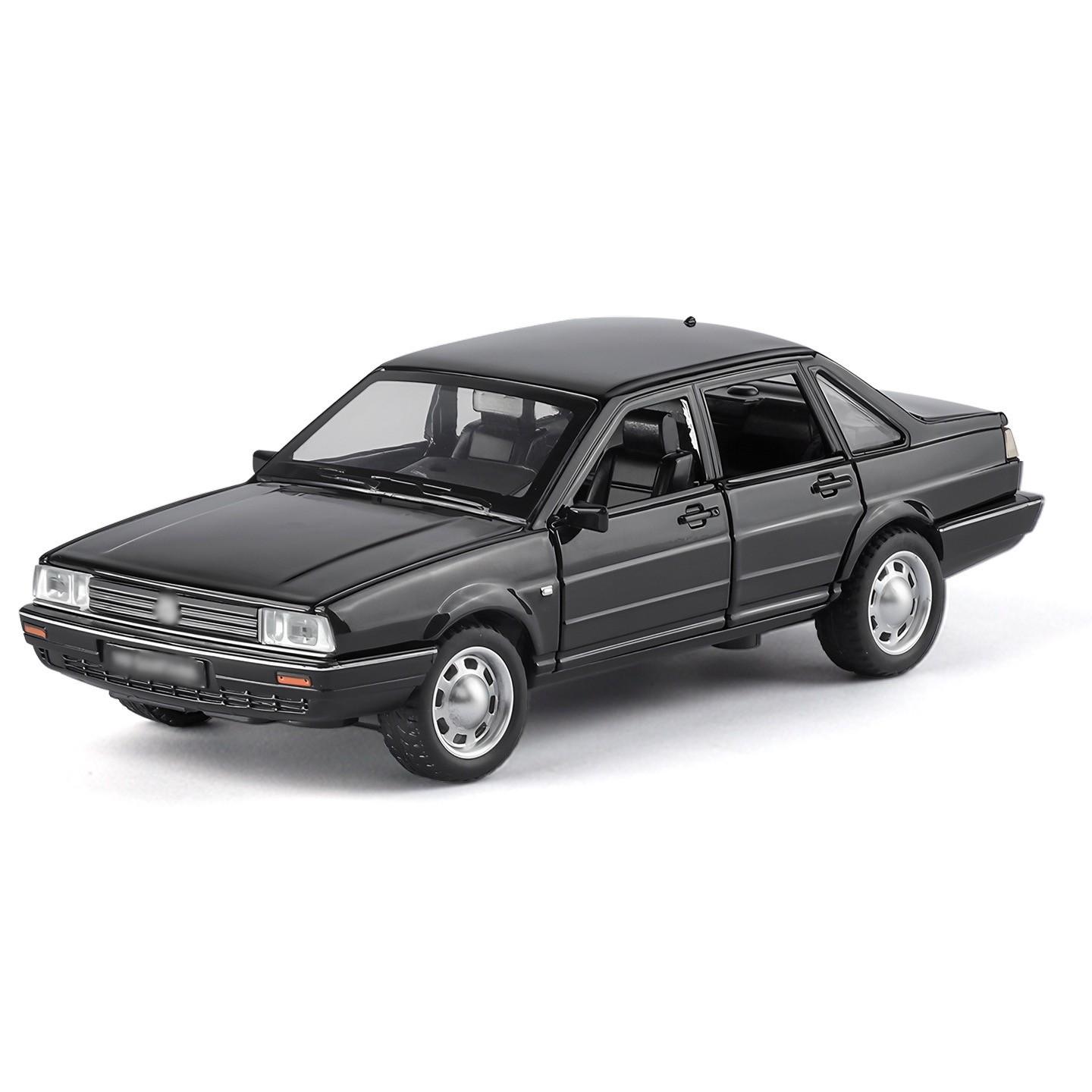 Volkswagen Santana 1:32 Classic Alloy Car Model Collectible Ornament, High-Quality Replica Vehicle Decorative Piece