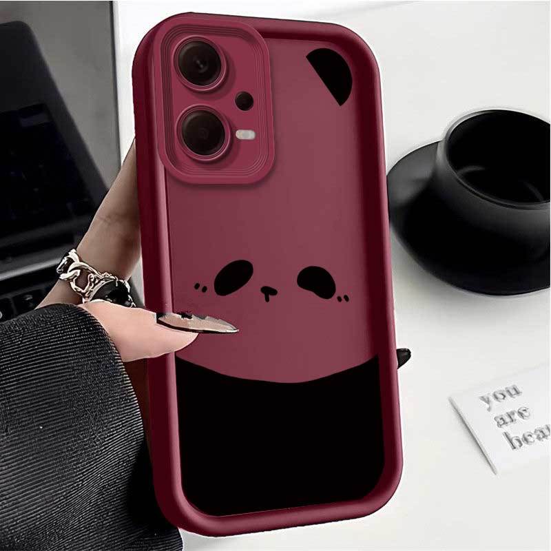 1 Piece Note12Pro 5G napping panda Flexible Case For Redmi Note 12 Pro 5G With Lightweight Features Suitable For Casual