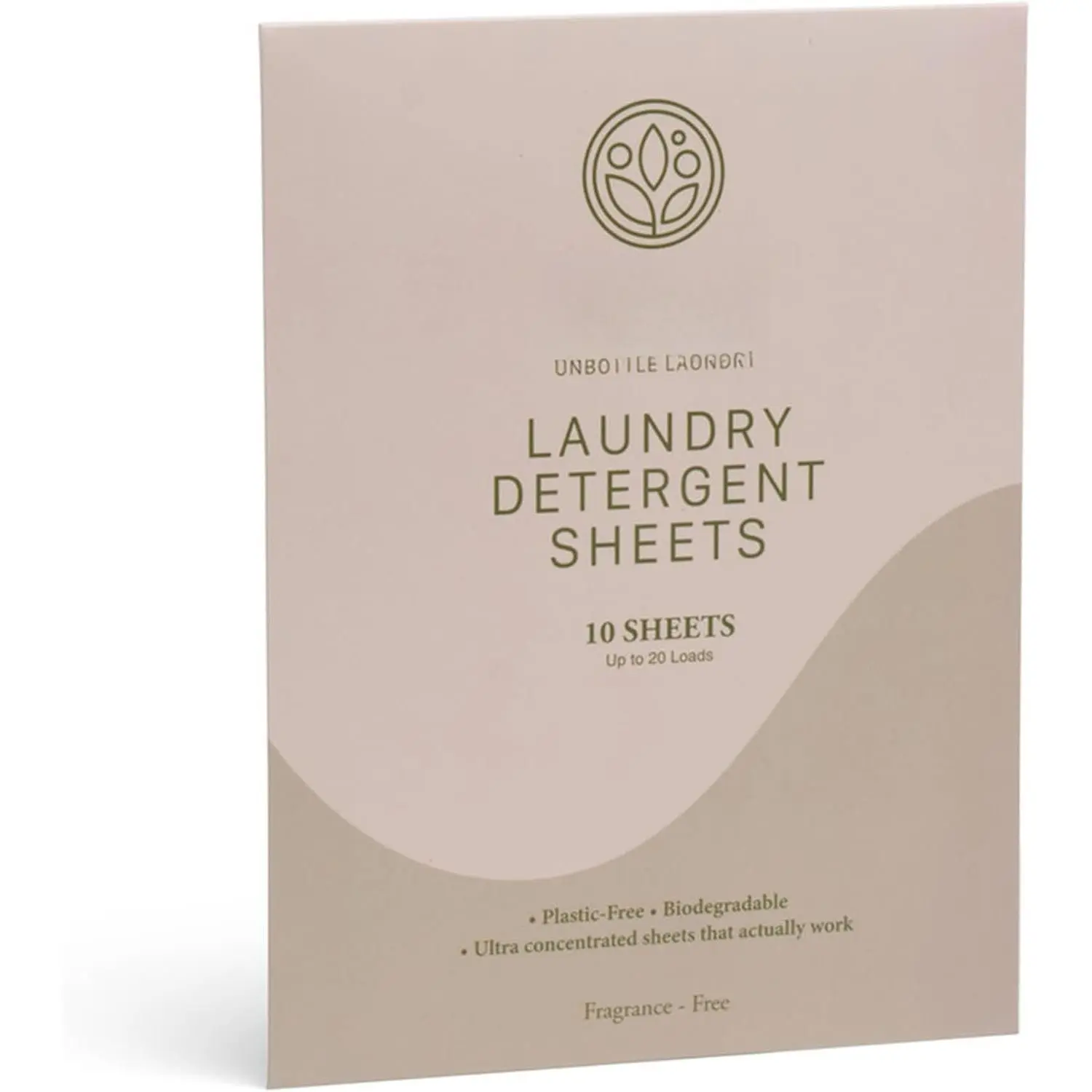 Travel Laundry Detergent Sheets – 10 Pre-Measured Loads, Dissolves Completely – Plastic-Free,  Formula – Machine-, Compact, TSA Carry- Friendly – -Free