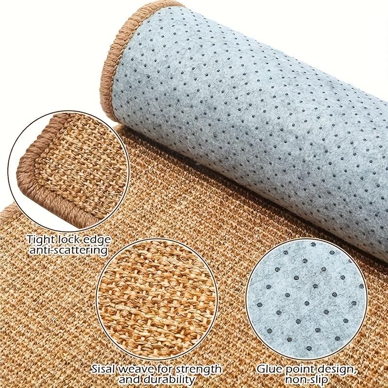 Natural Rabbit Scratching Pad, Random Pattern and Color, Claw and Tooth Care, Pet Cage Mat, Chew Toy, Suitable for Small Animals, Natural Sisal Scratcher