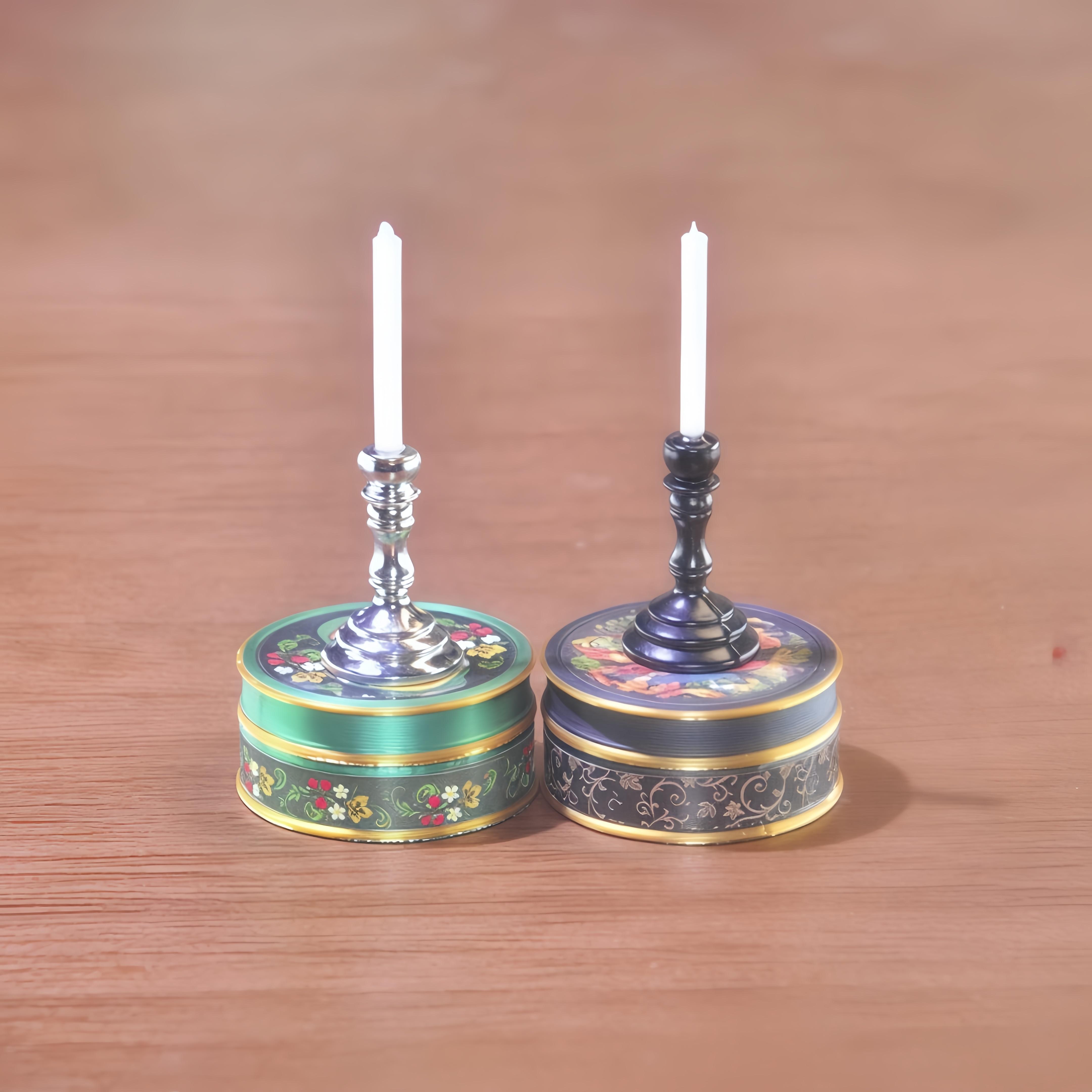 sets of retro mini sewing kits in a 1:6 scale and the Candlestick Collector's Edition modular dollhouse decorations (including decorations and accessories)