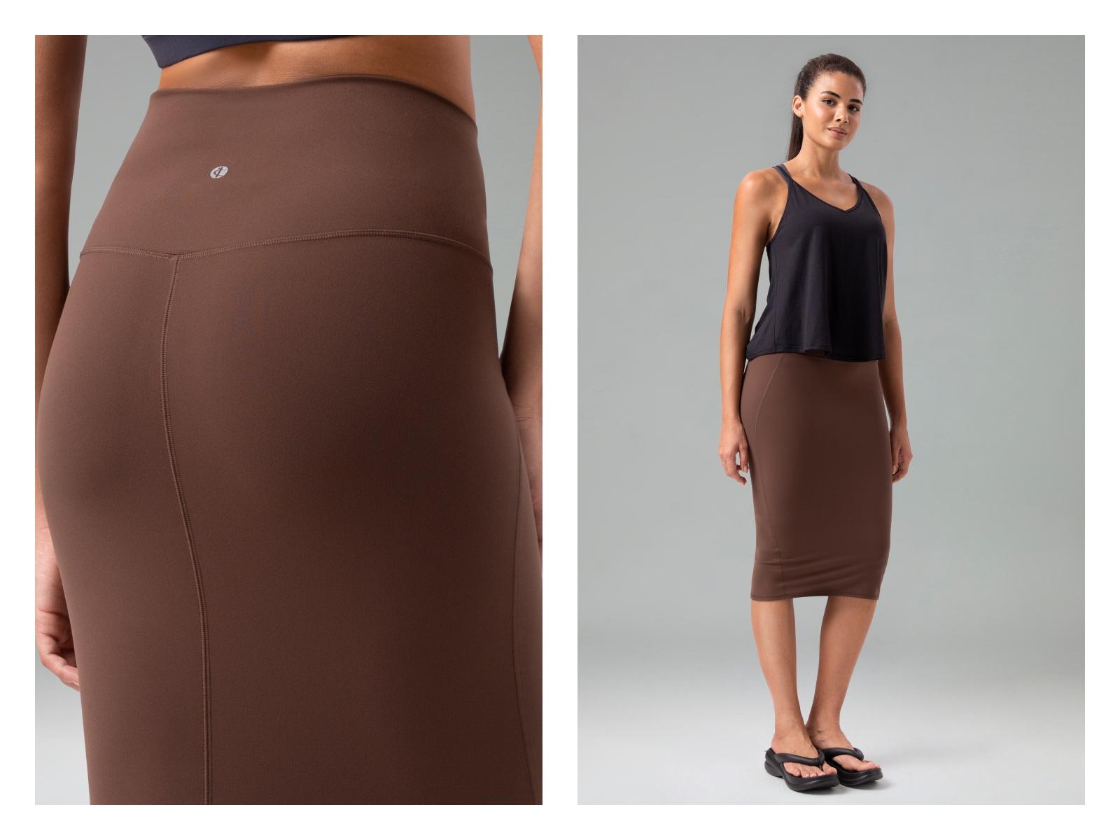 Colorfulkoala Women's Pencil Skirt Dreamlux High-Waisted with Back Slit for Office & Casual Wear