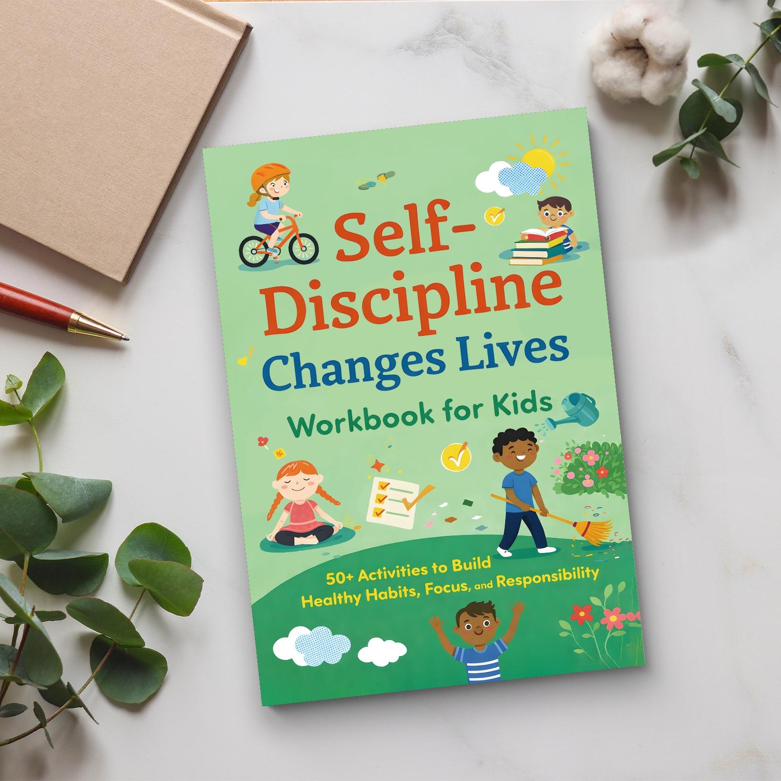 Self-Discipline Changes Lives Workbook for Kids: 50+ Activities to Build Healthy Habits, Focus, Responsibility, Daily Routines, Goal Setting and Self-Control Skills