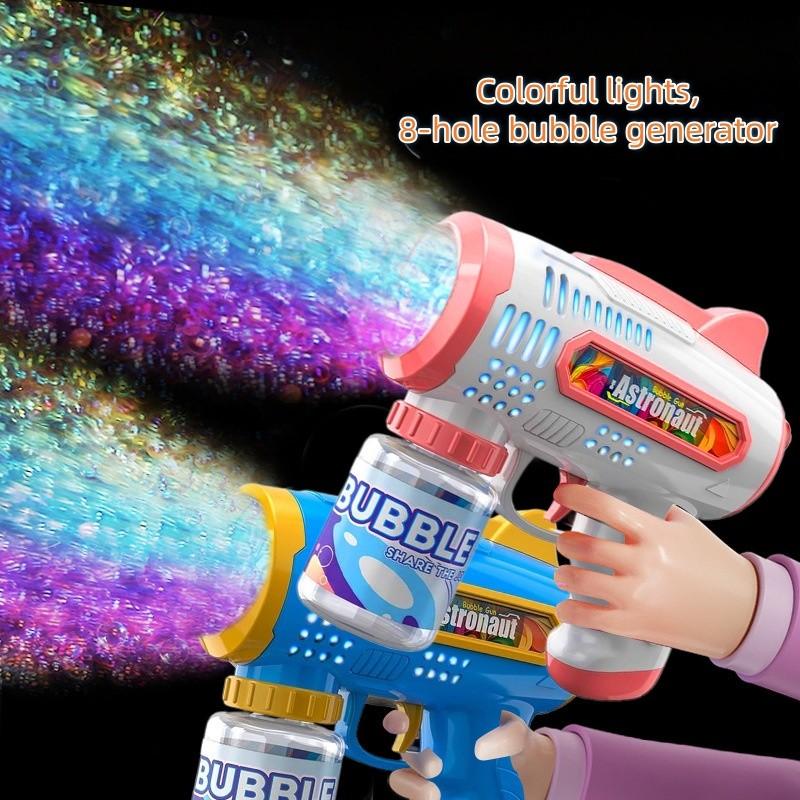 Handheld Automatic Bubble Machine, Quick Bubbles No Leaks, Outdoor Toy Birthday Gift, Requires 4x 1.5v Aa Batteries