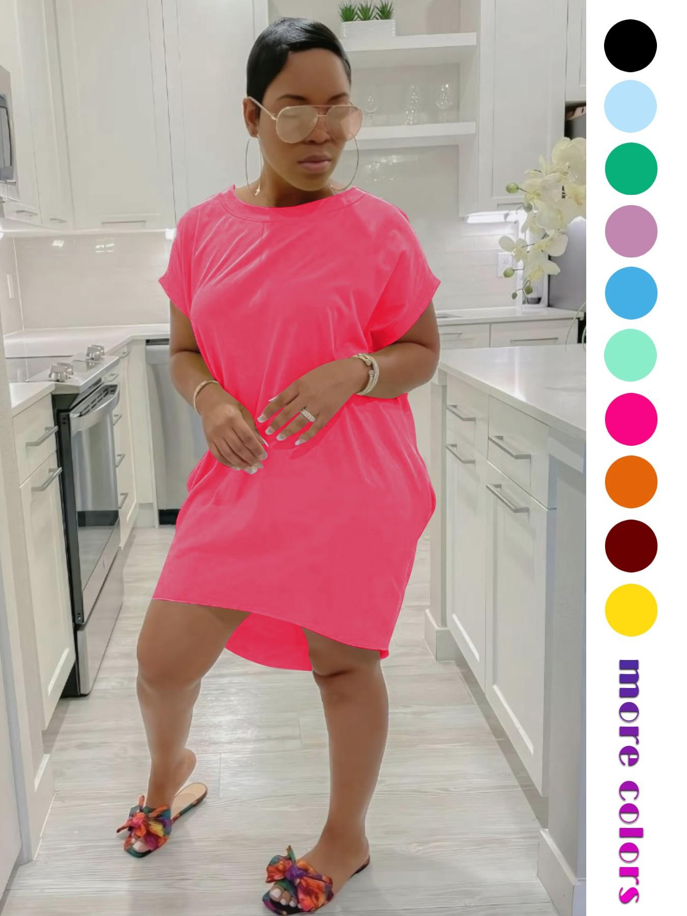 Women's Short Sleeve T-Shirt Dress, Stretchy Bodycon Midi Dress with Curved Hem and Side Pockets,Short Sleeve Crew Neck Bodycon Midi Dress with Pockets,Womens Bodycon Midi Dress, Casual Wear Women's Short Sleeve T-Shirt Dress, Stretchy Bodycon Midi Dress with Curved Hem and Side Pockets,Short Sleeve Crew Neck Bodycon Midi Dress with Pockets,Womens Bodycon Midi Dress, Casual Wear