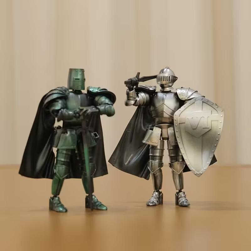 Ancient Roman Medieval Knight Warrior Multi-Jointed Assembling Toy Building Set, Boy Star Diaga Model DIY Educational Gift, Birthday Present