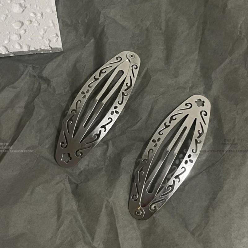 10pcs exotic style large patterned BB clips, retro fringe hair clips, side hair clips, back of the head hair accessories for women.