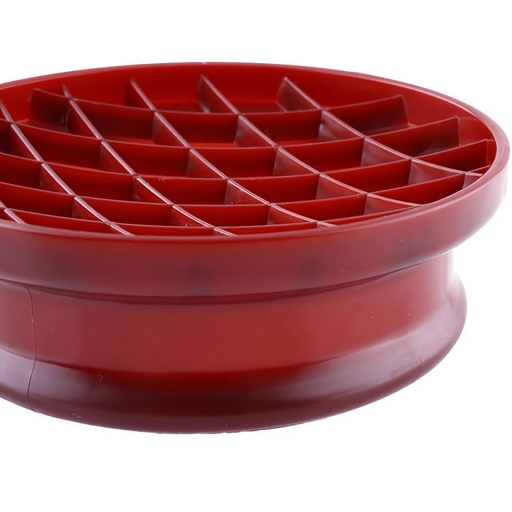 1pc Baking Tool for Bread, Cake, Biscuit, Kitchen Pastry, Lattice Press Pineapple Bun Molds Round Pattern Cookies Press Mould Plastic Pastry for Bread Cake Molds Baking Tools