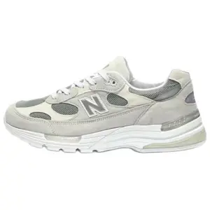 New Balance NB 992 Comfortable Versatile Low-Top Running Shoes for Men and Women in Gray Verifiable, with credentials and supporting global authentication