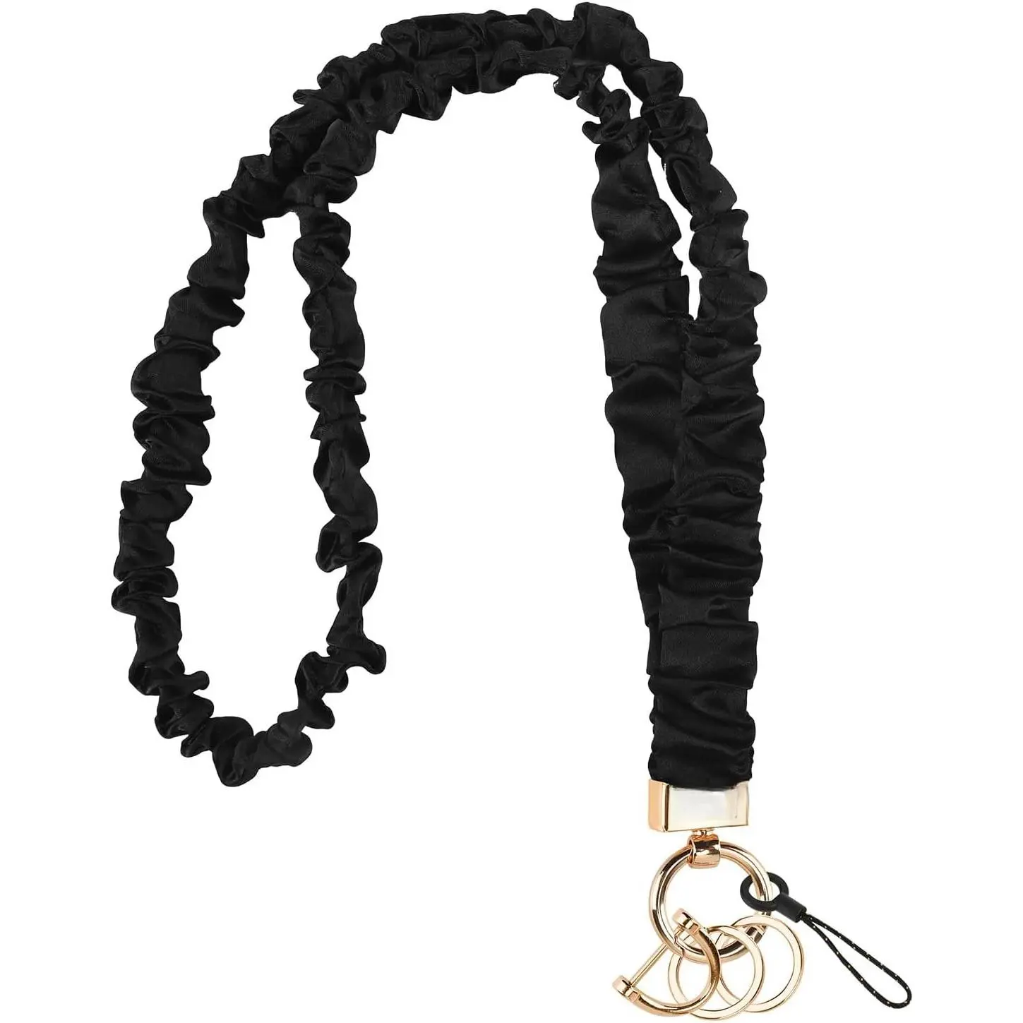Stretchy Scrunchie Lanyard for ID Badges &  | Teacher  Lanyard, Retractable , Cute & Durable, For Women