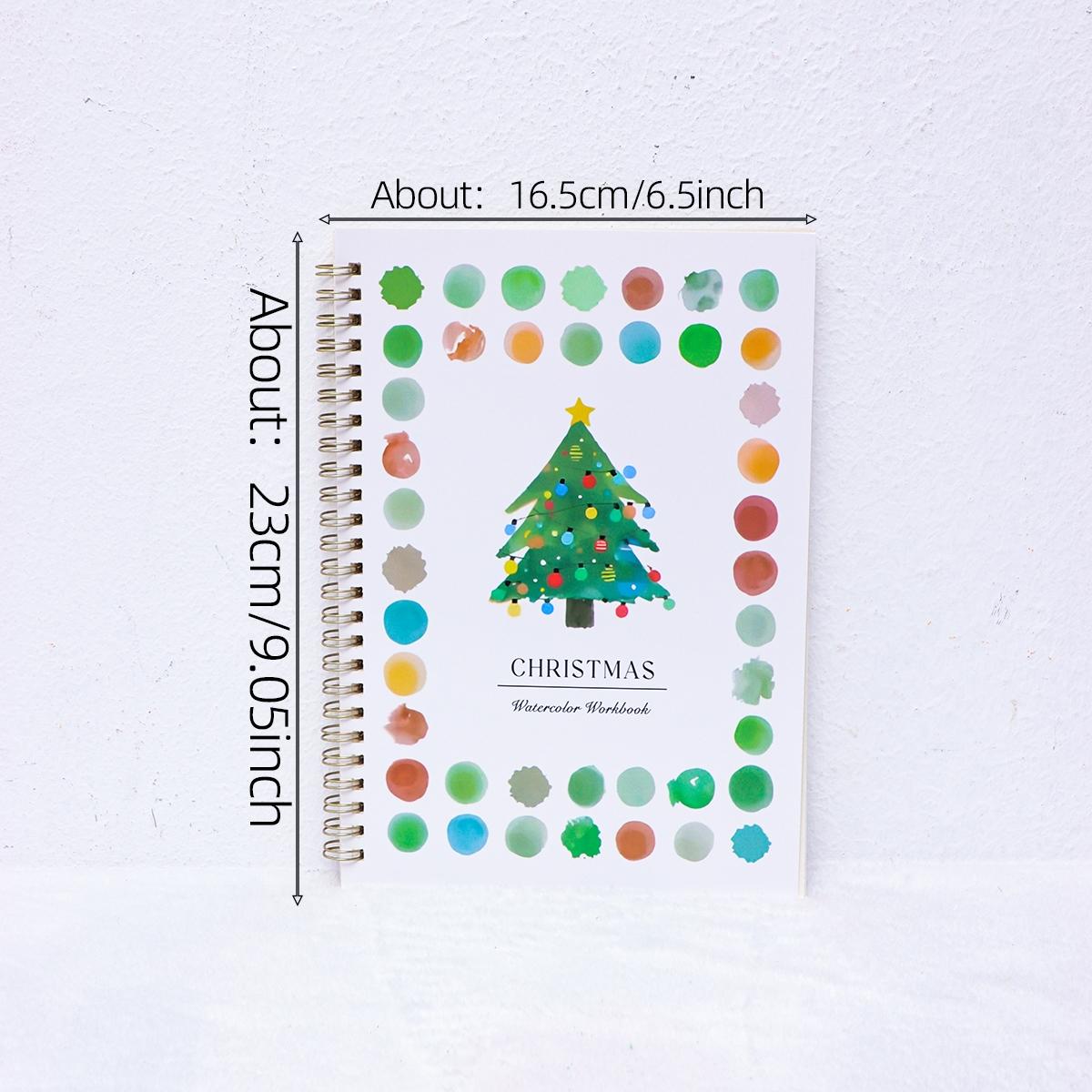 Beautiful Cartoon Watercolor Painting Book, Sketch Paper for Coloring, Water Coloring Books, Easy to Use, Ideal for Art Enthusiasts, Perfect Gift (no Brushes Included)