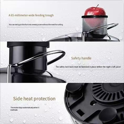 Juicer Household Residue Juice Separation Juicer Freshly Squeezed Fruits and Vegetables Fully Automatic Filter Orange Juice Fruit Machine