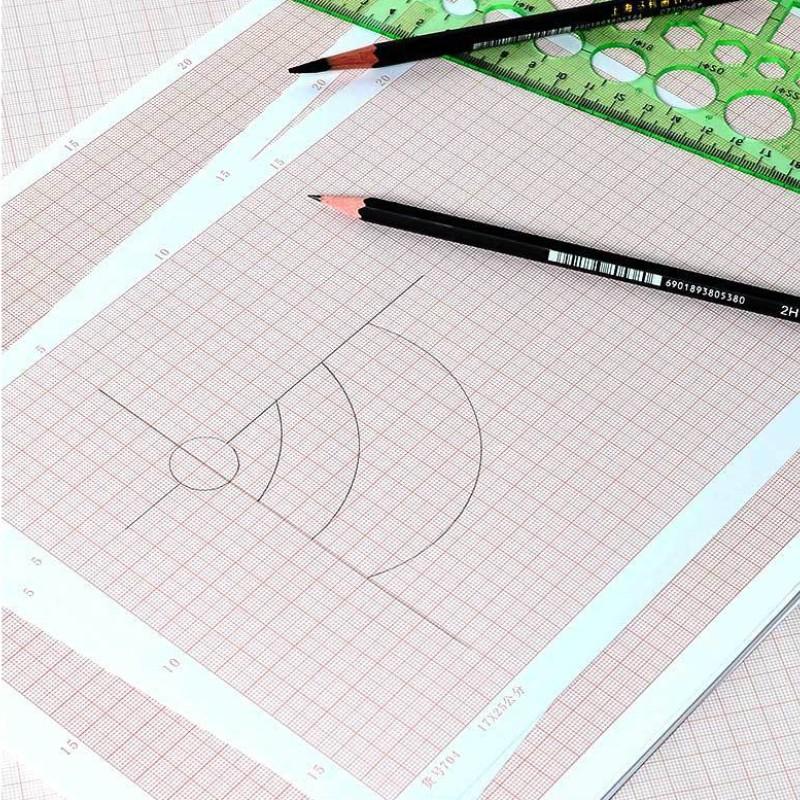 Coordinate Paper A4 Drawing Grid Paper Engineering Small Squares Calculation Paper Coordinate Graph Paper