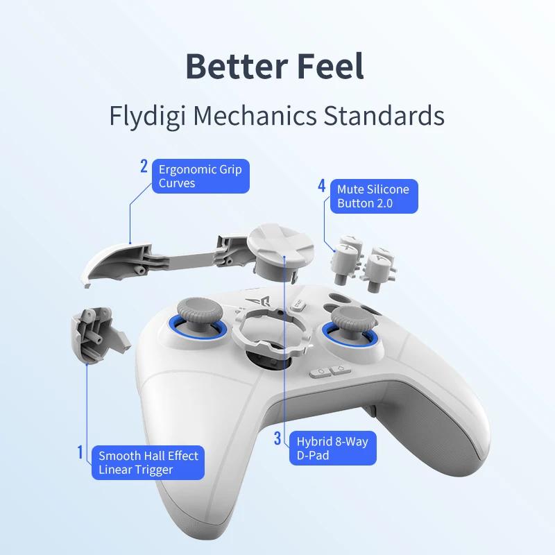 Flydigi Direwolf Wireless/Wired 2 Version Gaming Controller Support PC/NINTENDO SWITCH Gamepad for Android/iOS Mobile phone