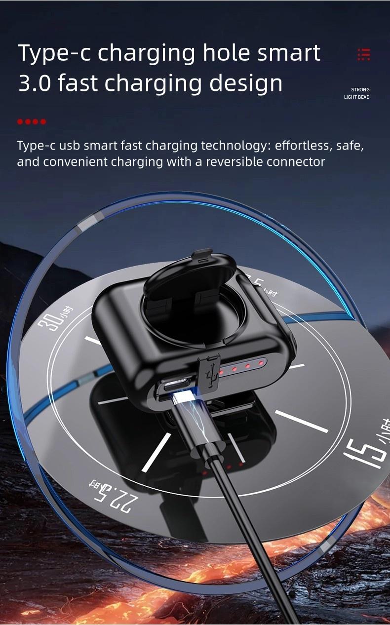 Headlamp Fishing Hat Clip Light Induction Night Fishing Lamp Long Battery Life Headband Illumination Strong Light Rechargeable Super Bright