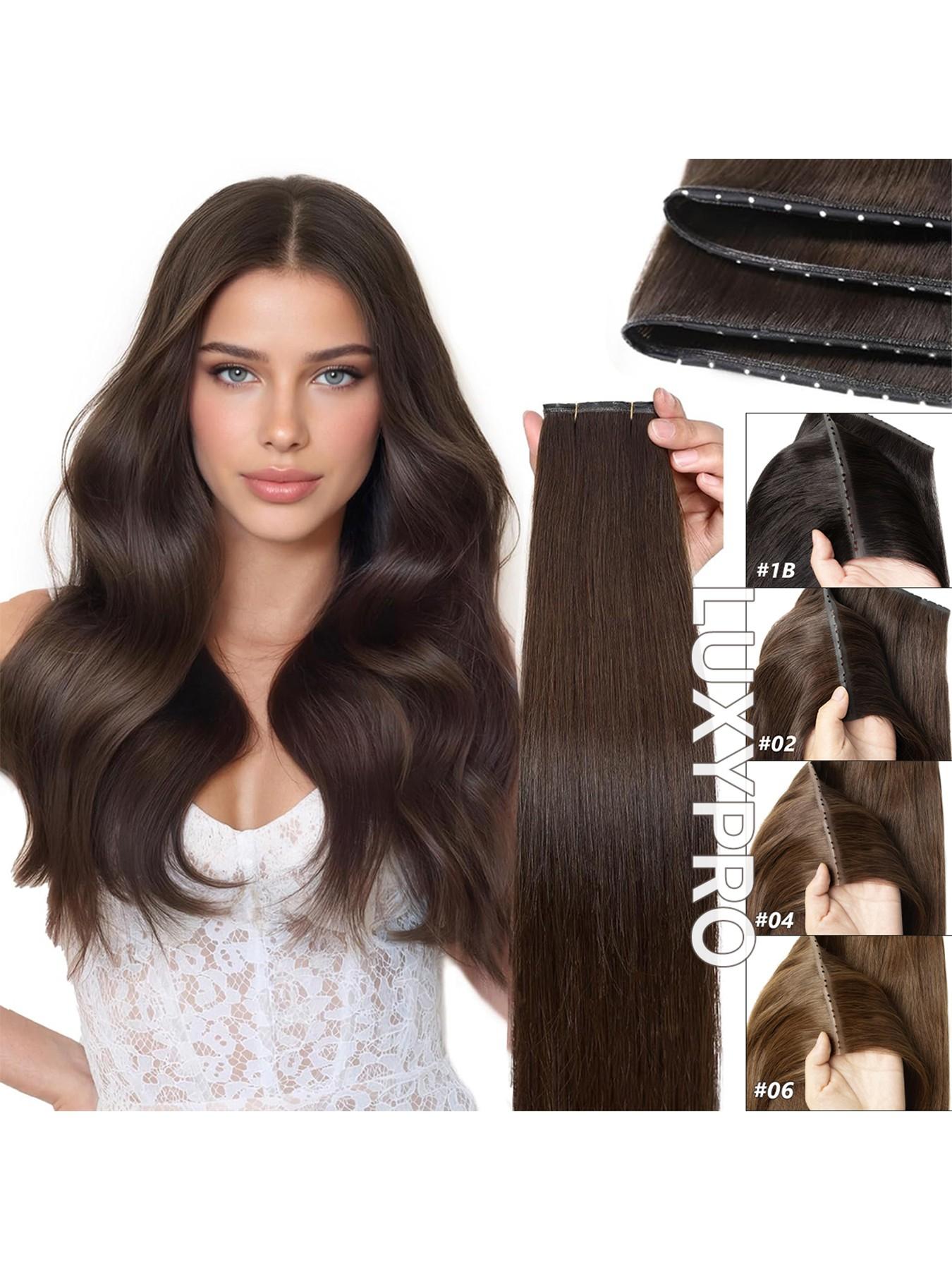 Undetectable Hair Extensions - 30-50 Inch Invisible Hair 