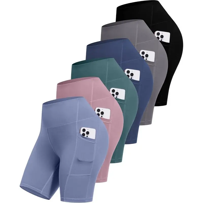 6 Packs - Black/Grey/Navy/Lilac Pink/Steel Blue/Te