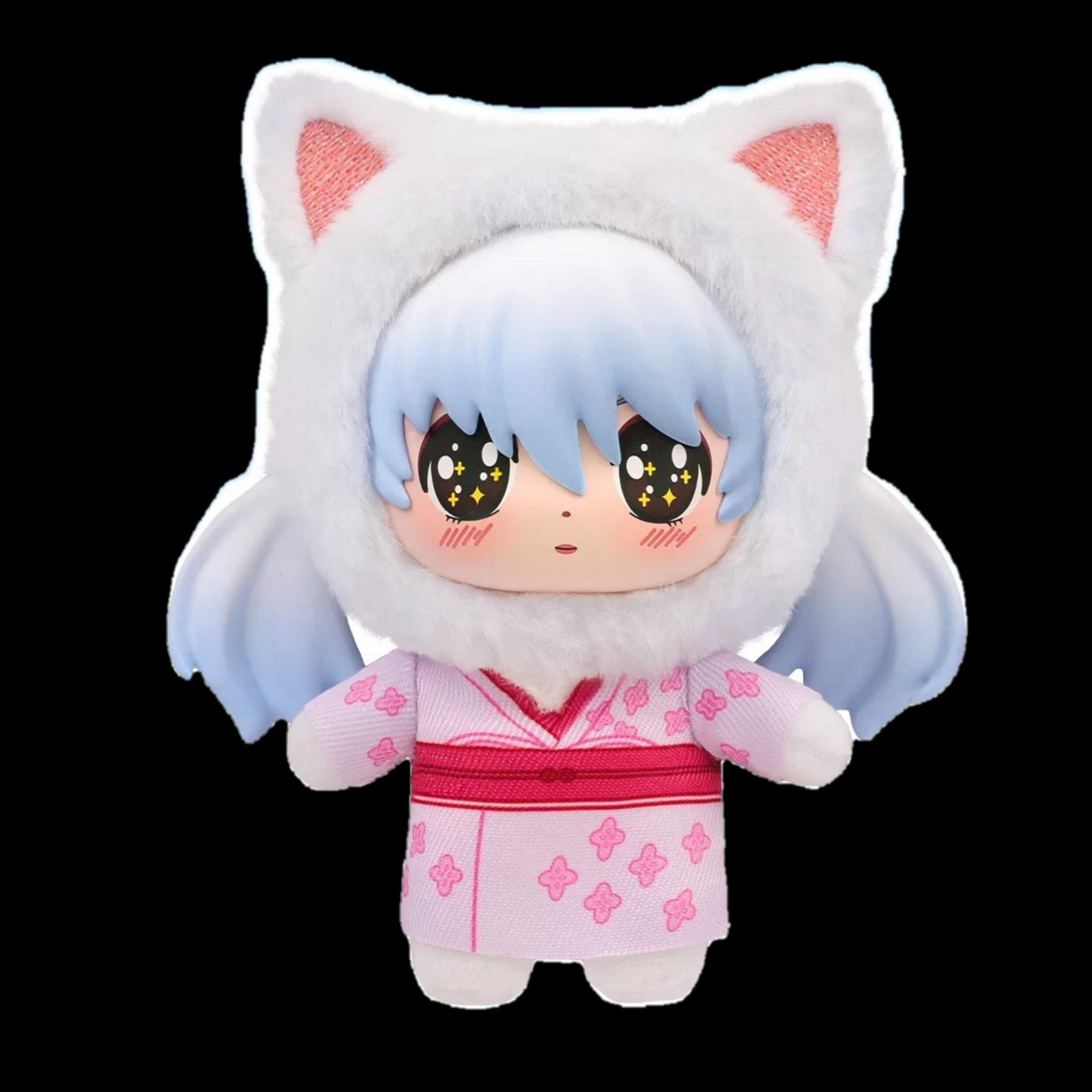 Silver Soul Beast Mansion Authentic Blind Box, Yiqi Soft Keychain Figure Anime Peripheral Trendy Hanging Ornament Super Cute