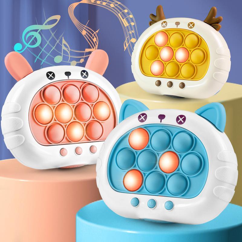 Fast Press Quick Push Game Toy for Kids 3rd Generation Cute Animals gift for kids pop  its pop  tube