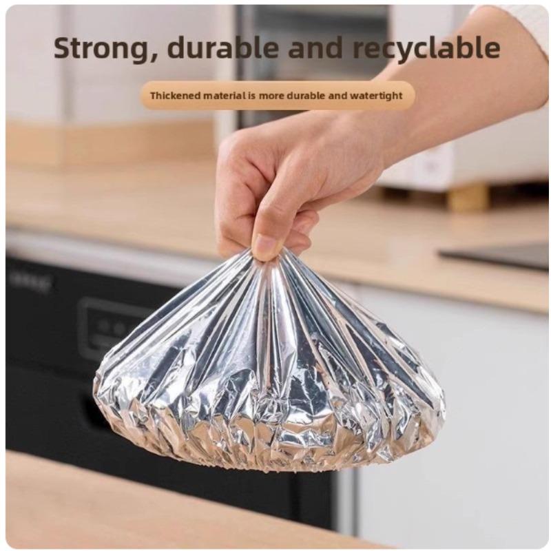 Home dining table & food container aluminum foil heat-retaining cover, kitchen food insulation and freshness keeping, high-quality aluminum foil.