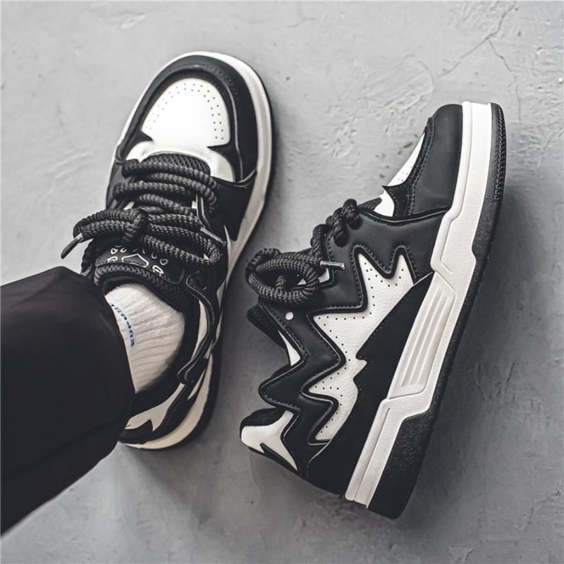 The trend of men's shoes young men's thick soles low top board shoes men's non-slip wear-resistant casual shoes Runner Chunky Sneaker china wholesale suppliers website shoes sneakers men