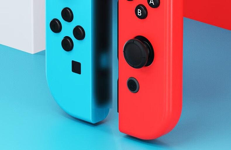 MOVONE Wireless Switch Controllers for Switch/OLED/Lite,Gamepad with No Drift Joystick, Dual Vibration, Wake-Up,Motion Control, Screenshot,Best Value Alternative L/R (Red & Blue)