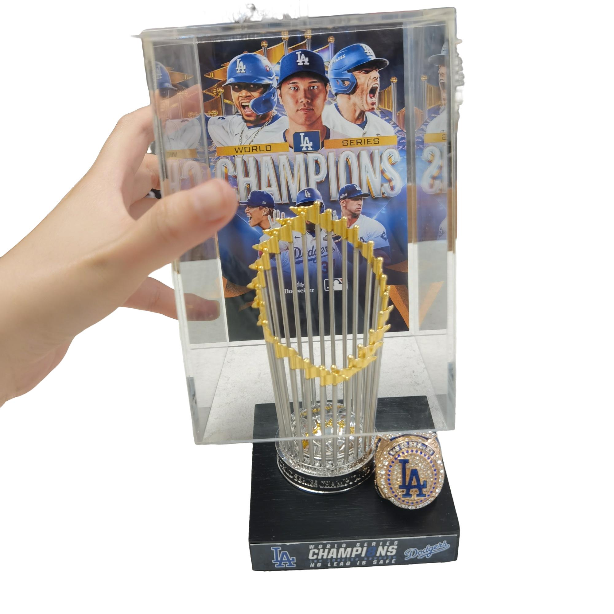 記念グッズ Replica World Series ChampionshipTrophy 1990-2025 World Series Baseball Championship Trophy Set, Beautiful