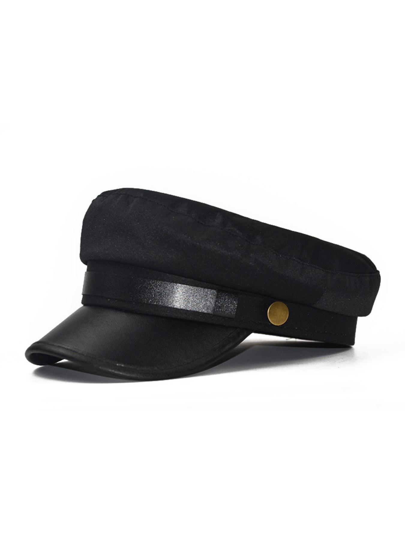 Women's Solid Color Beret Hat, Fashion Painter Cap & Newsboy Design, Perfect for Daily Wear, Urban Style, Multifunctional Women's Accessory