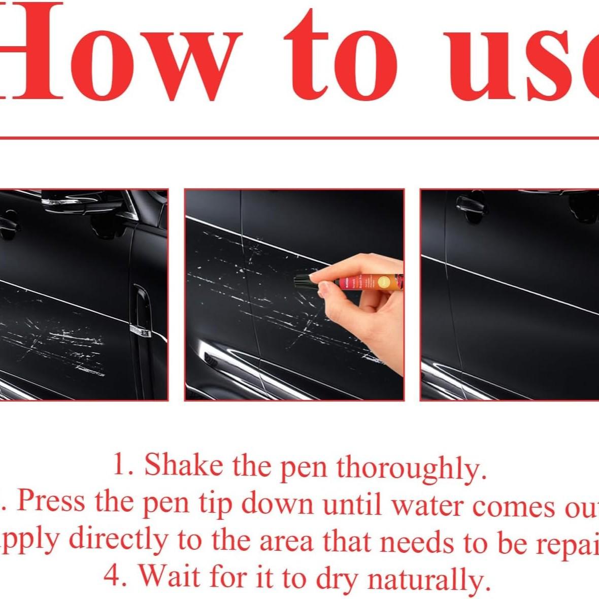 Magic Car Scratch Remover Pen, agic Pen for Car Scratches, Auto Paint Scratch Pens, Quick Fix Scratch Repair for Vehicle Paint, 2026 New Car Paint Repair Pen, Portable Auto Scratch Remover for Garage and Home Use, Universal Car Touch Up Pen for Drivers