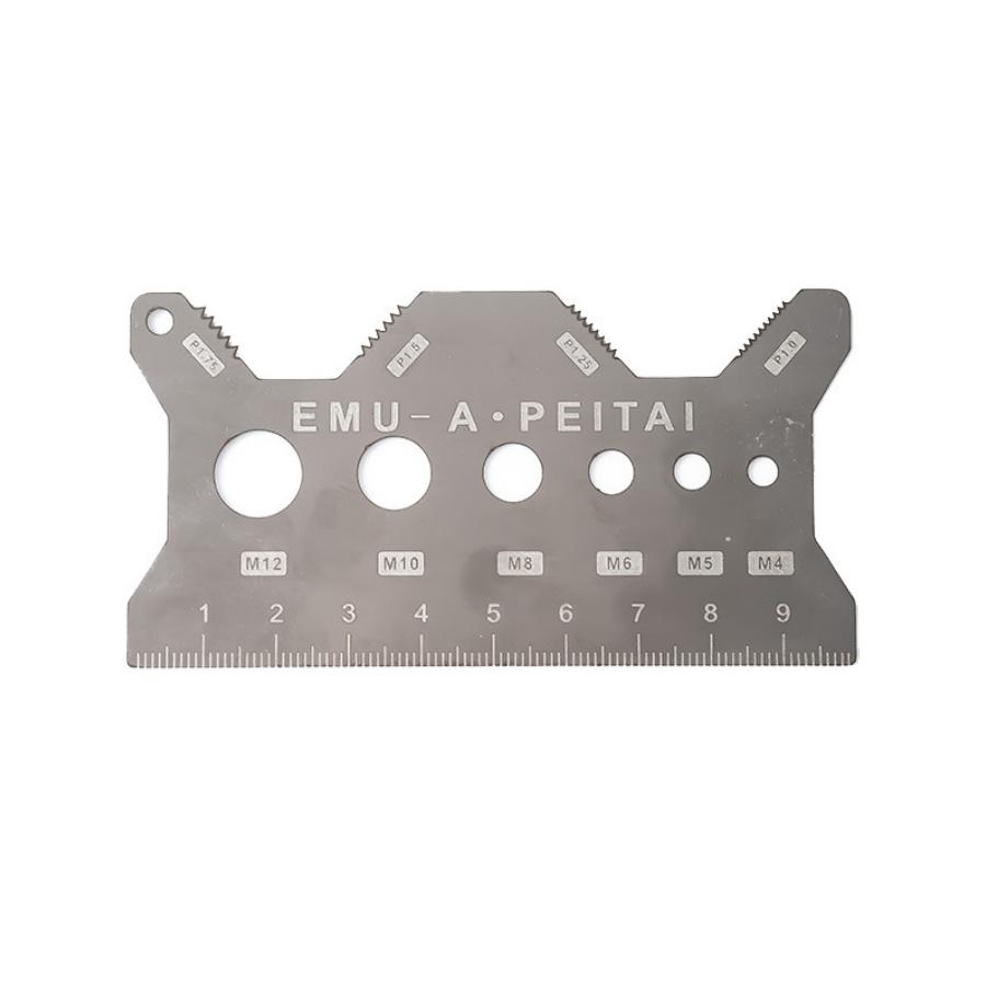 Precision Screw Measurement Tool, Accurate Reliability Accuracy Convenience Screwdriver Gauge for DIY Projects, Essential Hand Tools for Home Repair & Construction