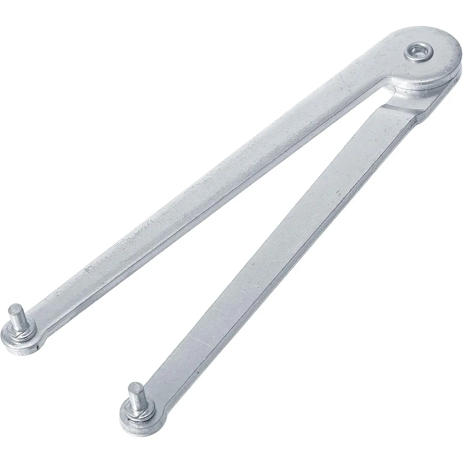 Spanner Wrench Adjustable Spanner Wrench  Pin Spanners Adjustable Angle  Spanners Locknut Wrenchs for Round Nuts with Drilled Holes and Backing Pads  Angle  (4mm)