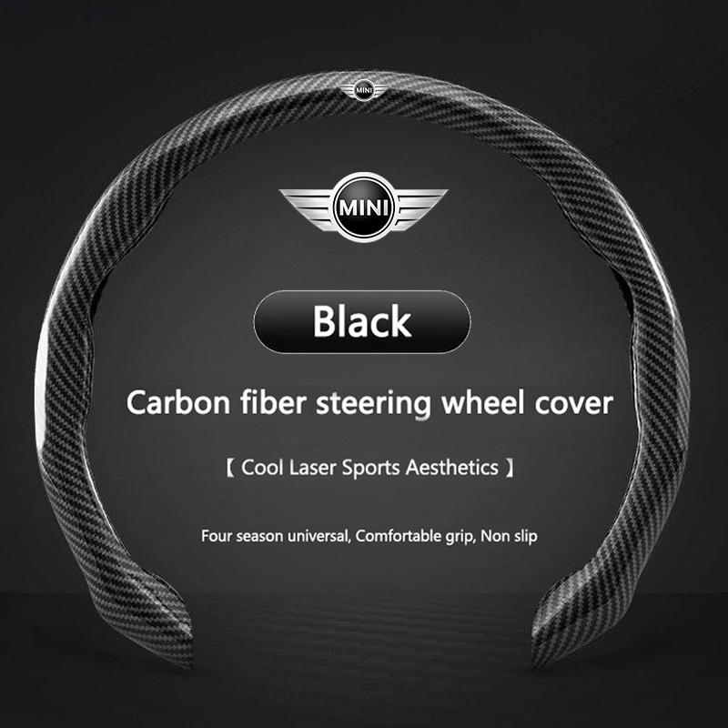 Waterproof Outdoor Durable Ultra Breathable Car Steering Wheel Cover, for Bmw Mini Cooper F54 F55 F56 R56 R60 Sone, Roadster Clubman Coupe