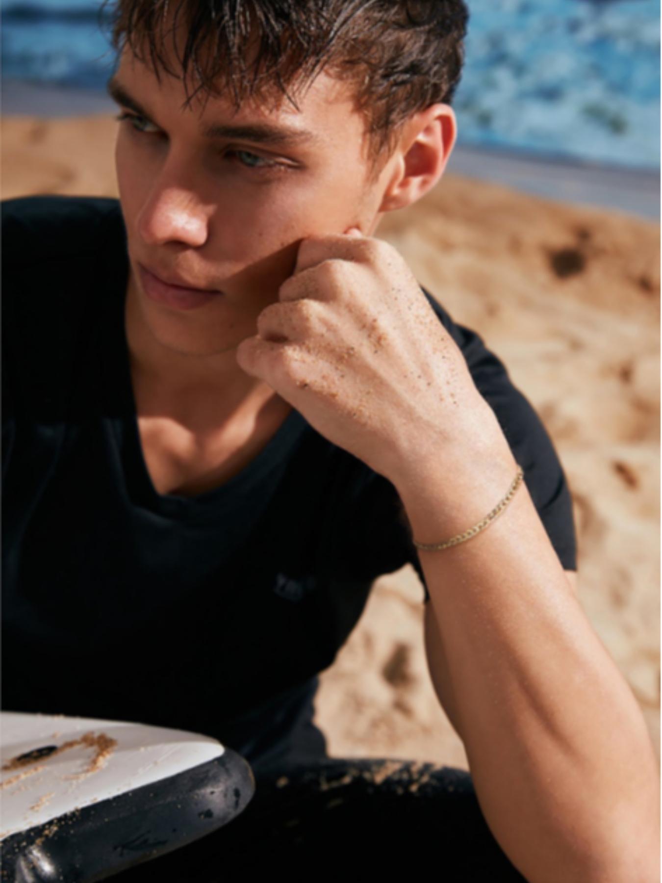 S925 Sterling Silver Classic Cuban Curb Chain Bracelet, Cuban Bracelets, Fashionable Jewelry for Women & Men, Trendy All-match & Exquisite Jewelry for Birthday Gift