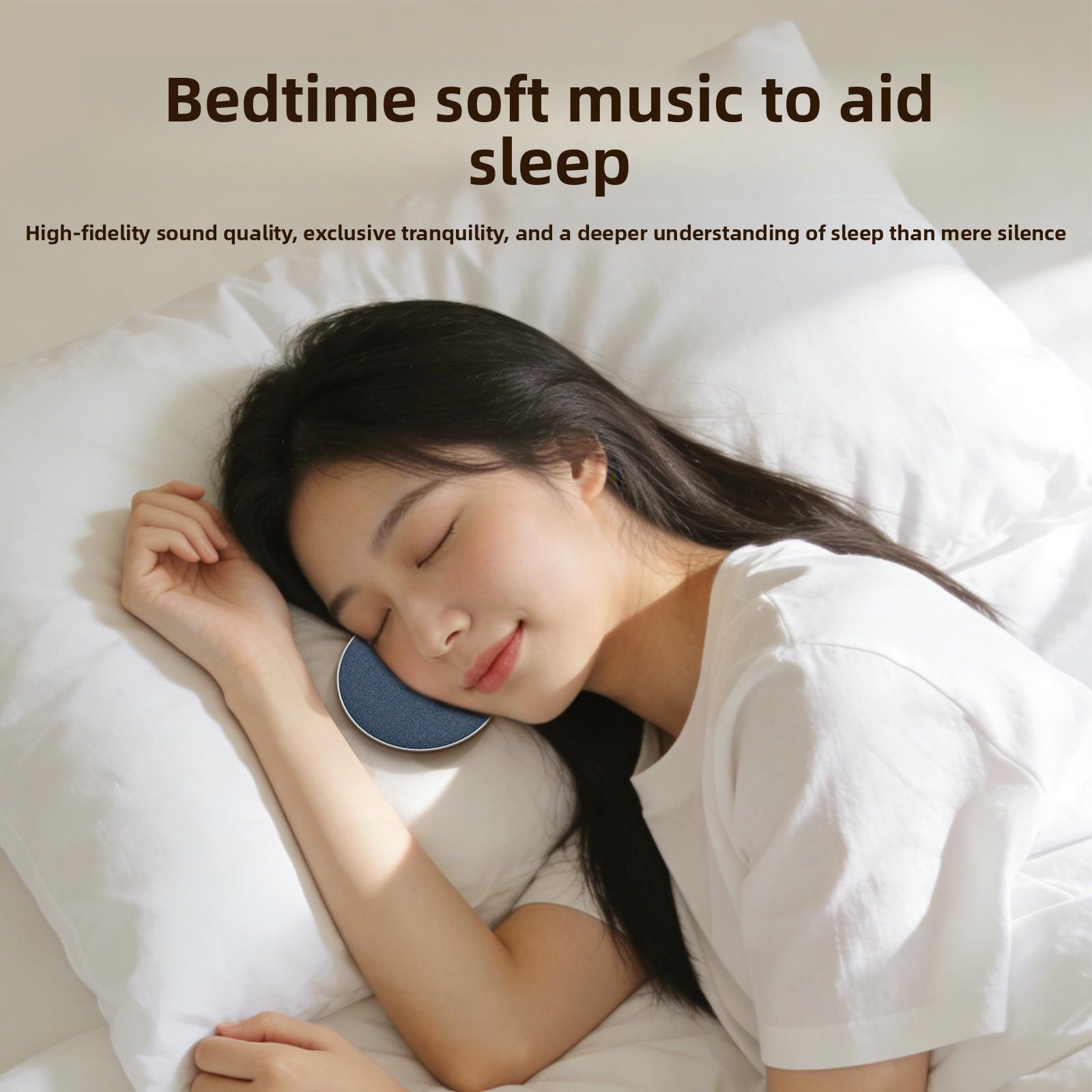 2026 Pillow Sound Disc Wireless Bluetooth Speaker for Home and Dormitory, for Listening to Music and Sleep, White Noise Mini Speaker