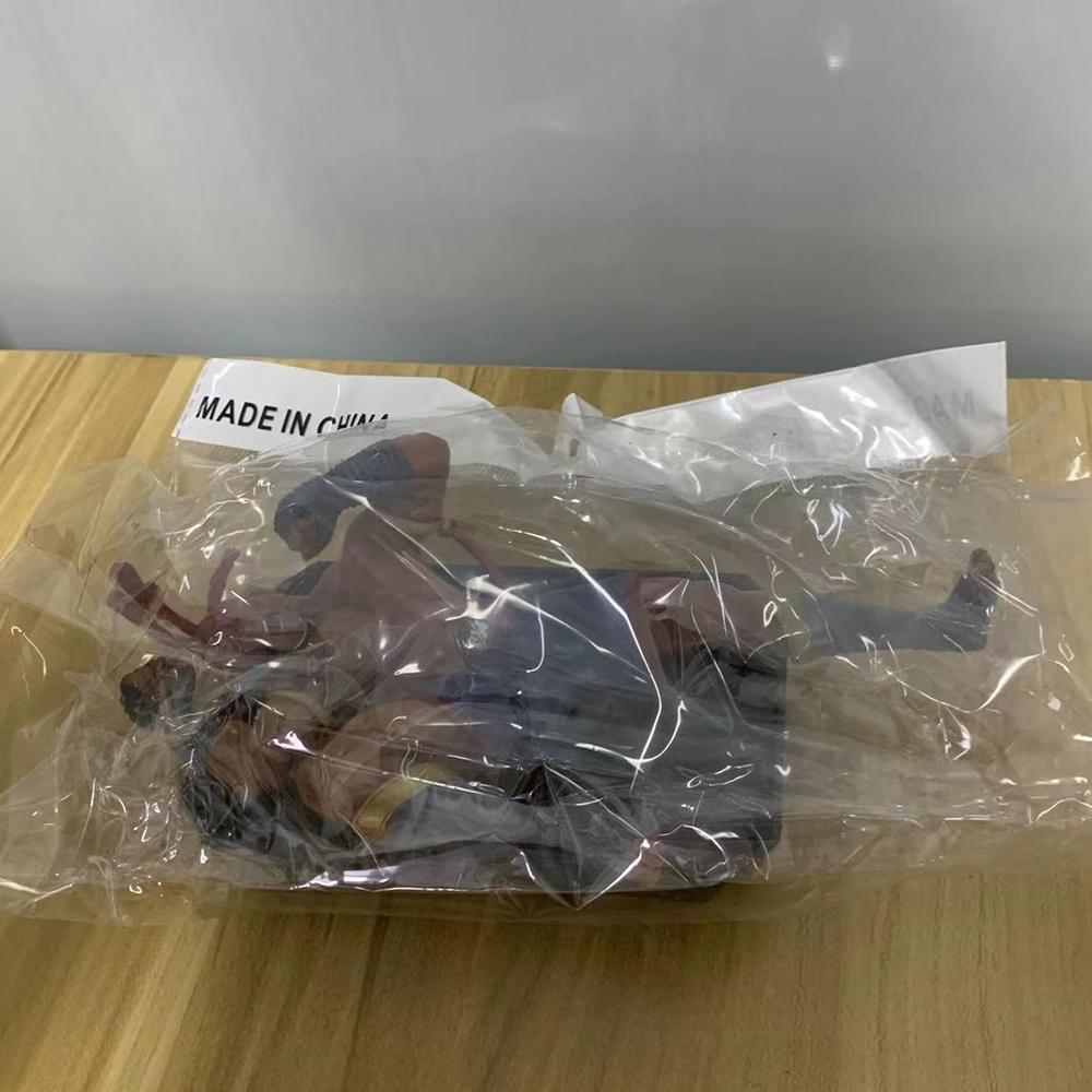One Piece League of Legends Lee Sin Figure, Classic Dragon's Kick Pose with Box ，Lee Sin Collectible Statue, Muay Thai Themed Detailed Figure for Fans，LOL Lee Sin Figure, High-Restoration Champion Statue for Desk Display