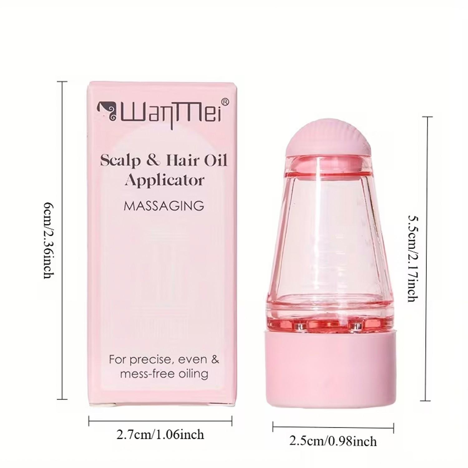Roller Ball Scalp Applicator Comb – Massage Design Hair Oil & Liquid Applicator for Scalp Treatment, Scalp Hair Care, Smooth Even Application for Daily Use