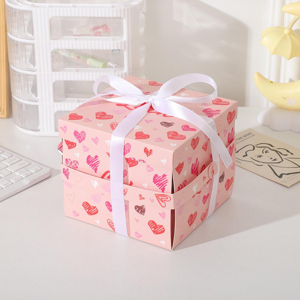 Creative Flying Butterfly Explosion Gift Box, Surprise Pop Up Box, Funny Gift Packaging for Valentine's Day, Birthday & Party