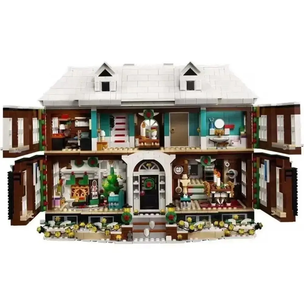 3955 Pieces House Building Blocks Model, Architectural Construction Brick Set for Adults, Collectible Display Model, Birthday and Christmas Gift