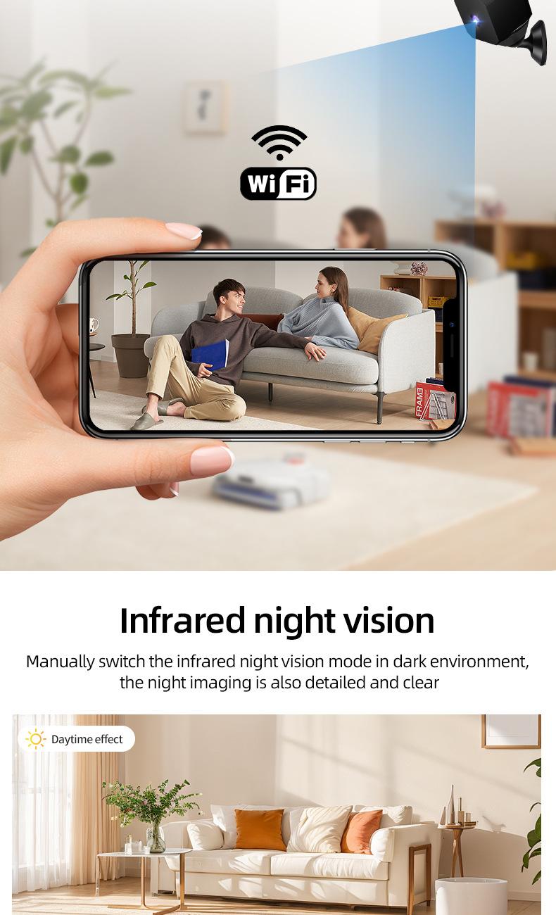 F1 camera high definition home indoor monitoring outdoor sports small camera wifi wireless bluetooth camera