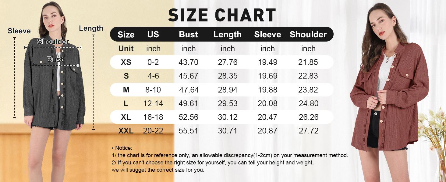 CHOUYATOU Women's Loose Fit Batwing Sleeve Waffle Knit Button Down Shirt Shacket Tops for Spring Fall Winter Casual Chic Office Wear SpringStatements CHOUYATOU Women's Loose Fit Batwing Sleeve Waffle Knit Button Down Shirt Shacket Tops for Spring Fall Winter Casual Chic Office Wear SpringStatements
