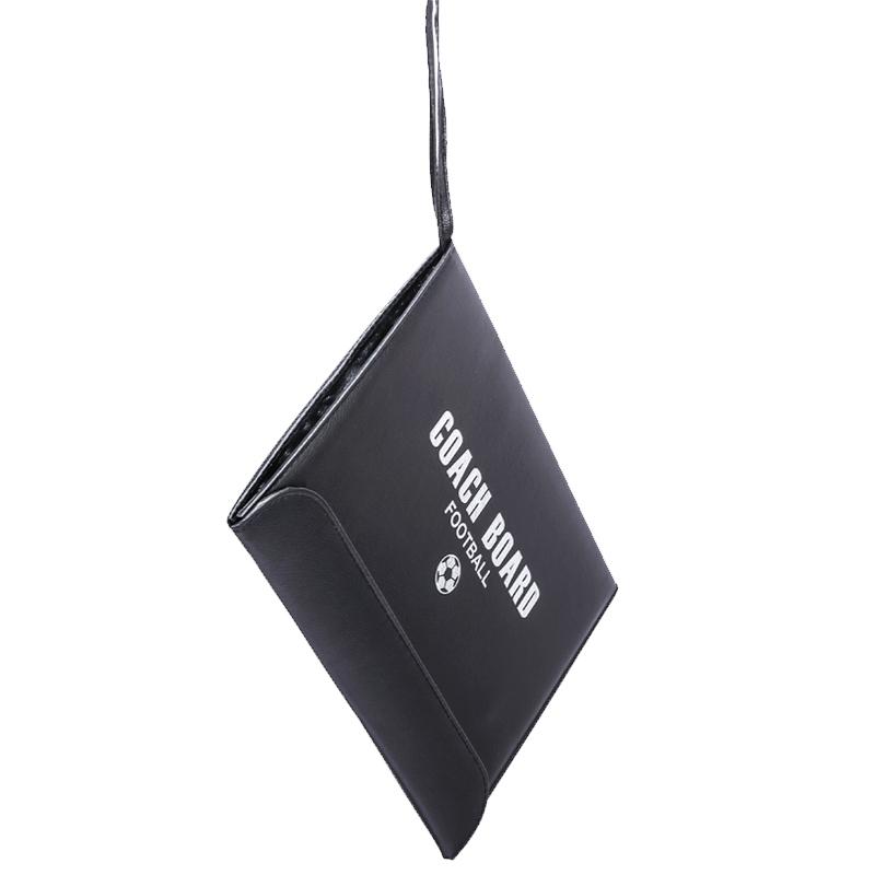 Foldable Soccer Tactics Board, 1 Count Magnetic Folding Soccer Tactics Board with Pen, Football Coach Board, Soccer Accessories for Coach & Referee